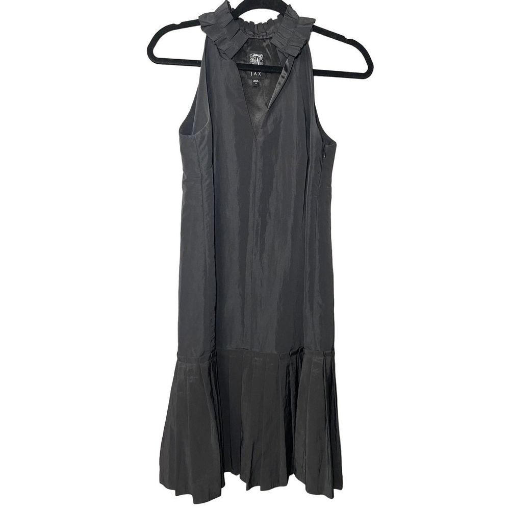 JAX Women's Ruffled Black Dress Size 6